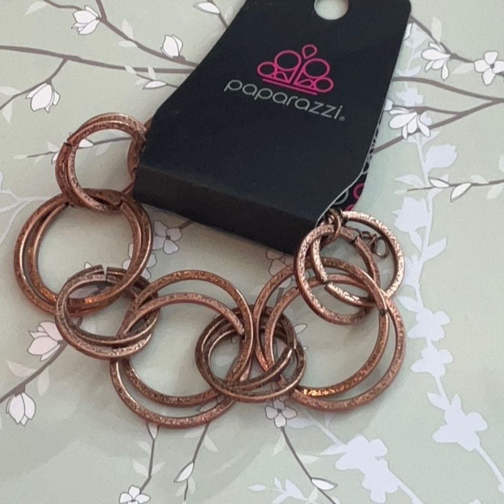 ❄️ Paparazzi | Brown Bracelet Minimalist Jewelry Copper Bohemian Industrial